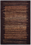 Rizzy Home Bellevue BV3194 Black Abstract Area Rug