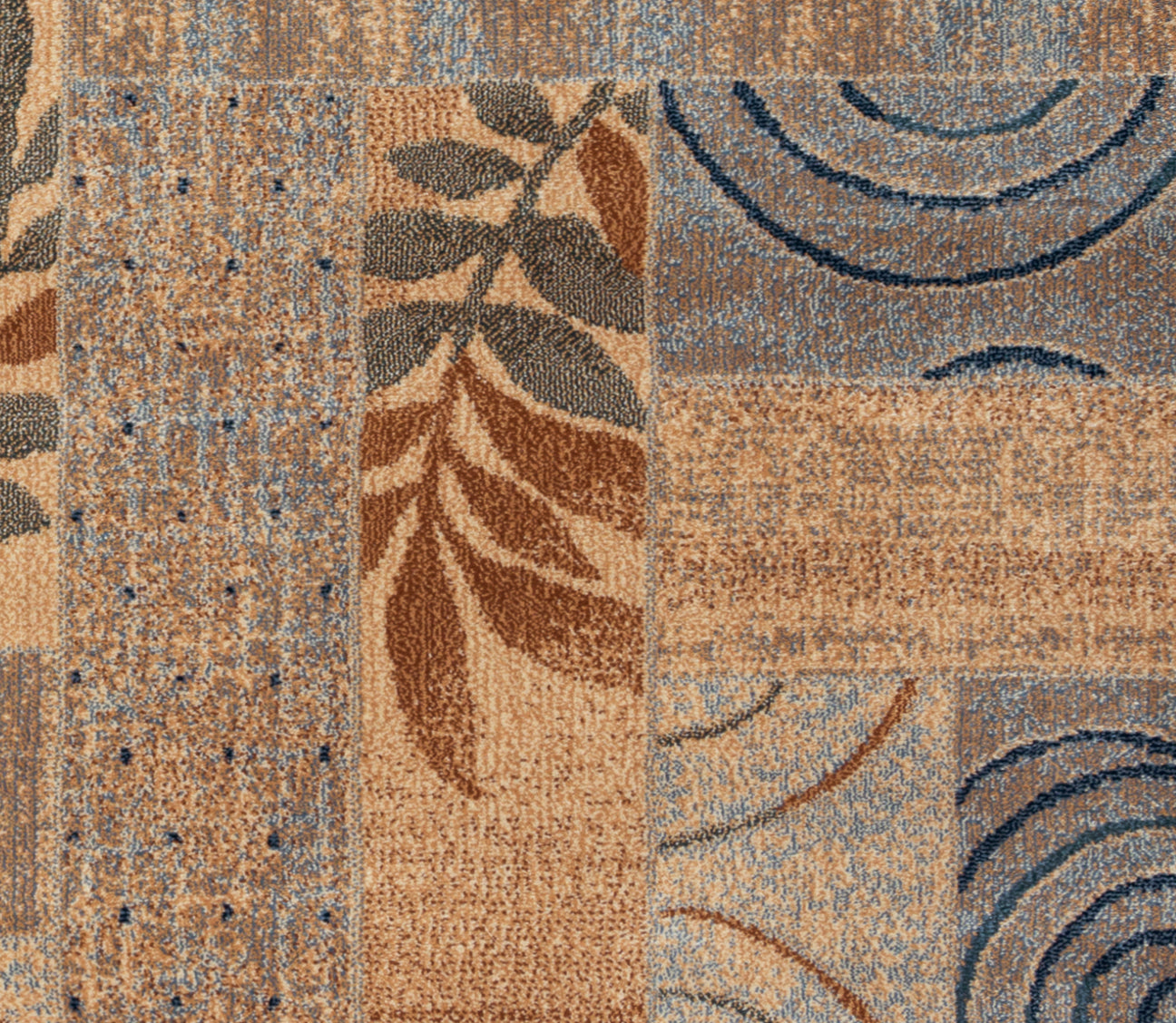 Rizzy Home Bellevue BV3203 Blue Abstract Area Rug