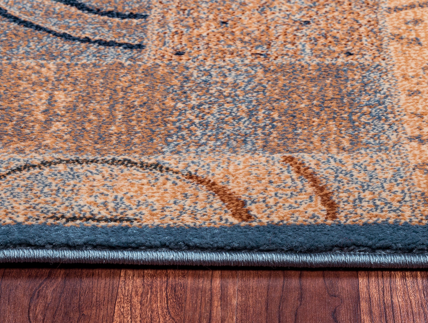 Rizzy Home Bellevue BV3203 Blue Abstract Area Rug