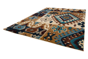 Rizzy Home Bellevue BV3703 Multi-Colored Patchwork Area Rug