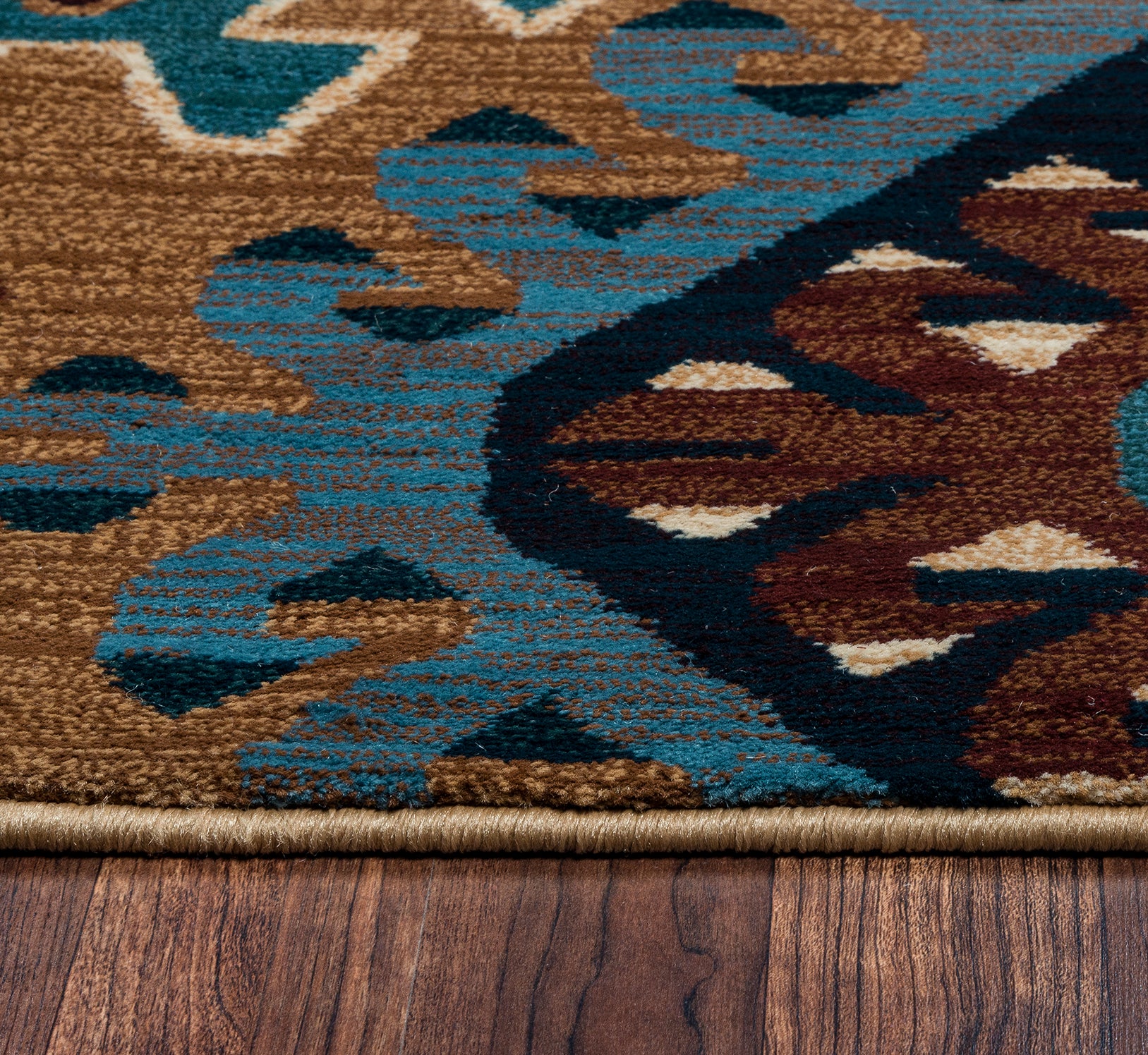 Rizzy Home Bellevue BV3703 Multi-Colored Patchwork Area Rug