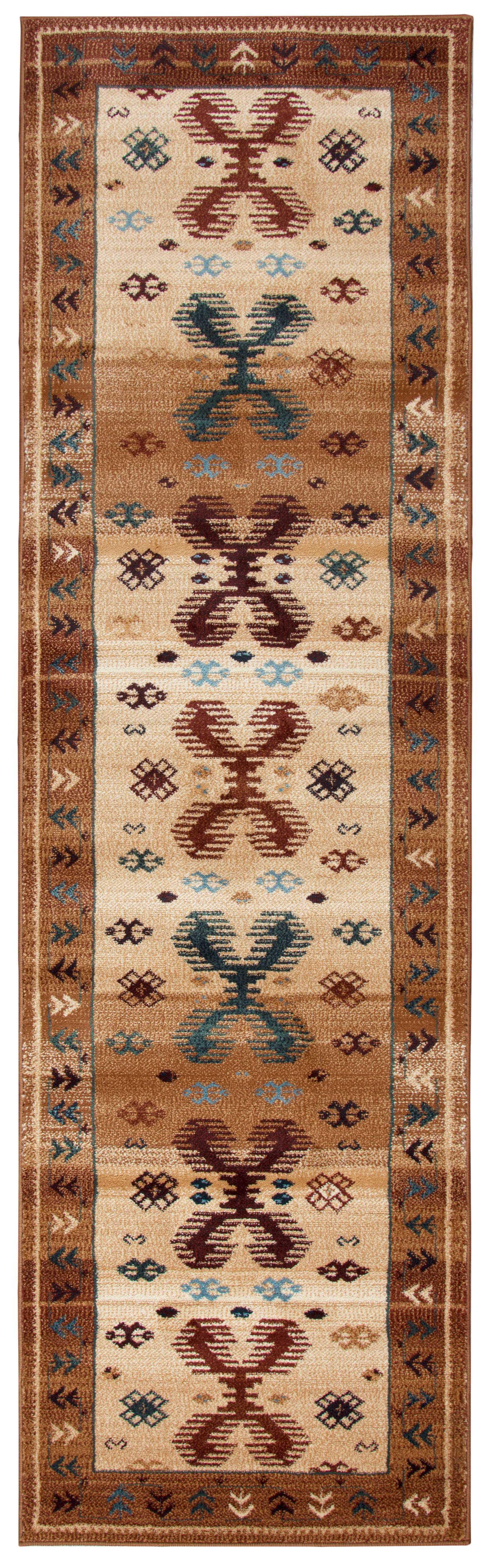 Rizzy Home Bellevue BV3705 Tan/Ivory/Brown Southwest/Tribal Area Rug