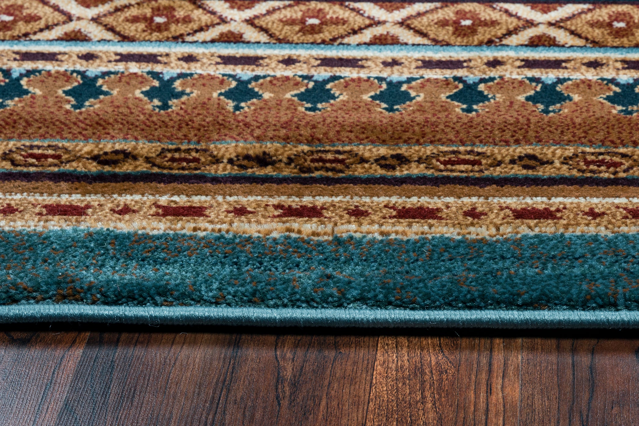Rizzy Home Bellevue BV3712 Tan/ Ivory/Brown Southwest/ Tribal Area Rug