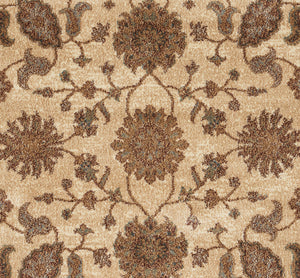 Rizzy Home Bellevue BV3715 Ivory Border Area Rug