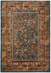 Rizzy Home Bellevue BV3728 Blue Border Area Rug