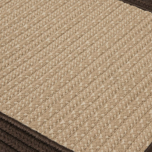 Colonial Mills Bayswater BY03 Brown Bordered Area Rug
