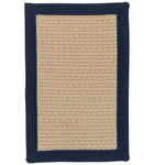 Colonial Mills Bayswater BY53 Navy Bordered Area Rug
