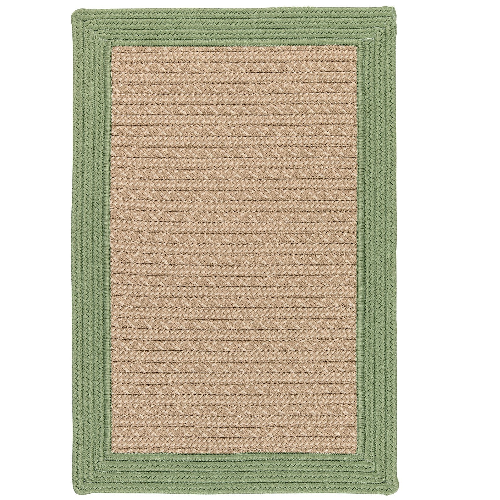 Colonial Mills Bayswater BY63 Moss Green Bordered Area Rug