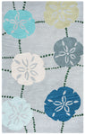Rizzy Home Cabot Bay CA9464 Blue Coastal Area Rug