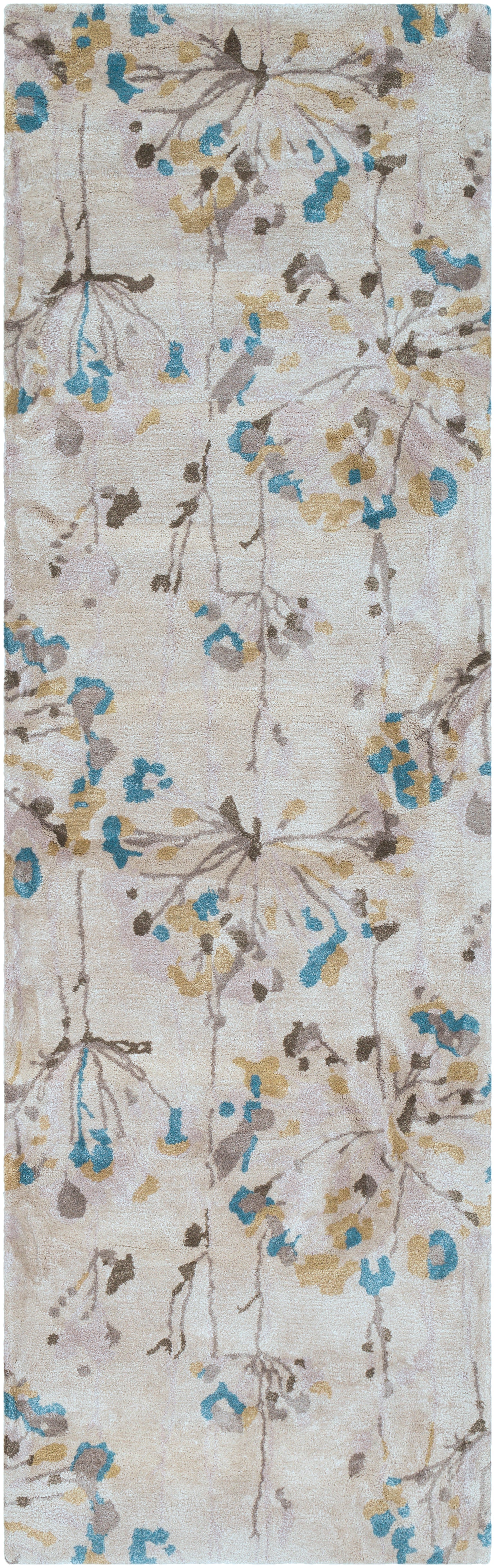 Surya Modern Classics Floral and Paisley Neutral CAN-2082 Area Rug