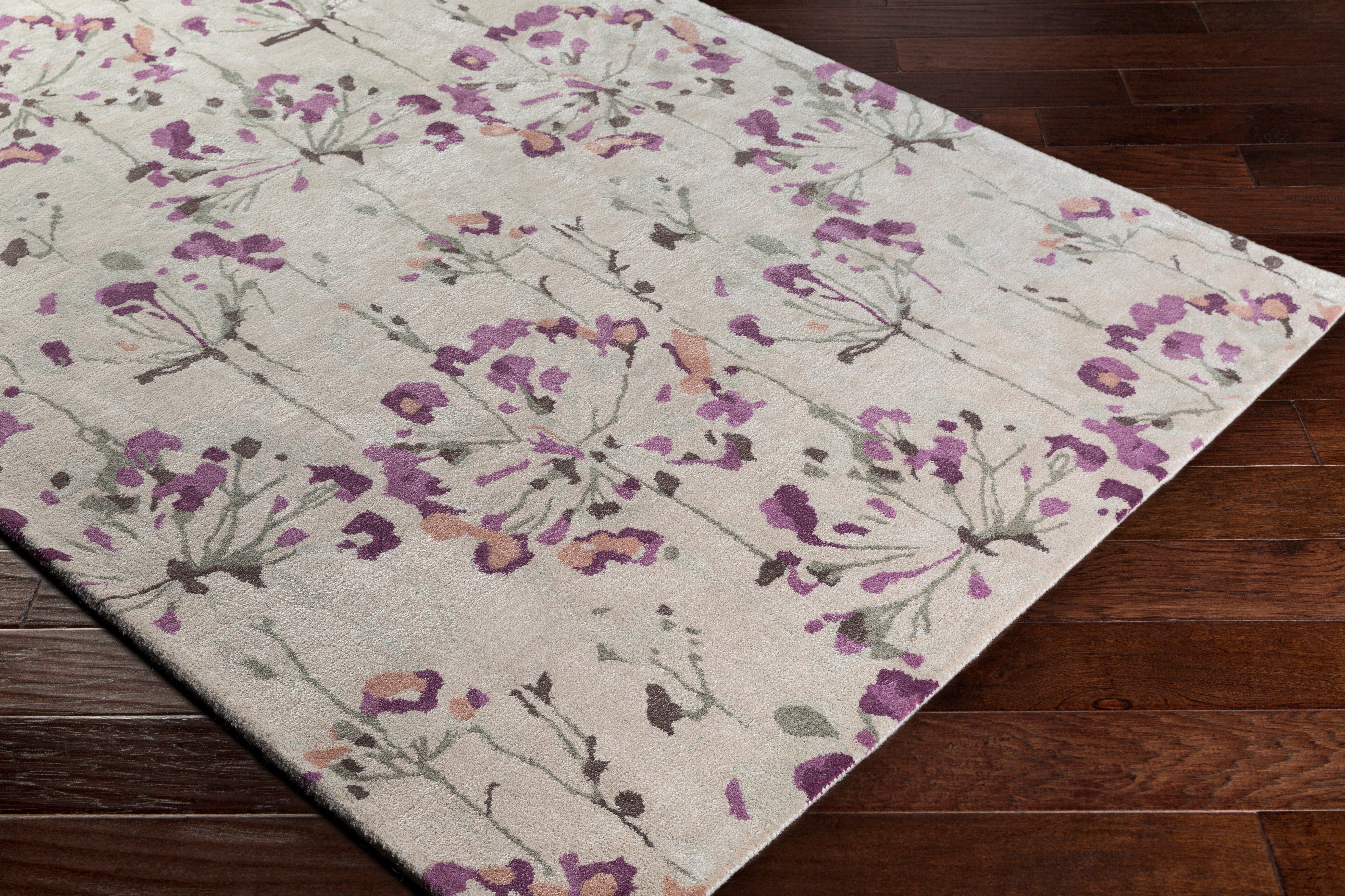 Surya Modern Classics Floral and Paisley Neutral CAN-2083 Area Rug