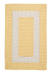 Colonial Mills Rope Walk CB90 Yellow Indoor/Outdoor Area Rug