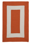 Colonial Mills Rope Walk CB93 Rust Indoor/Outdoor Area Rug