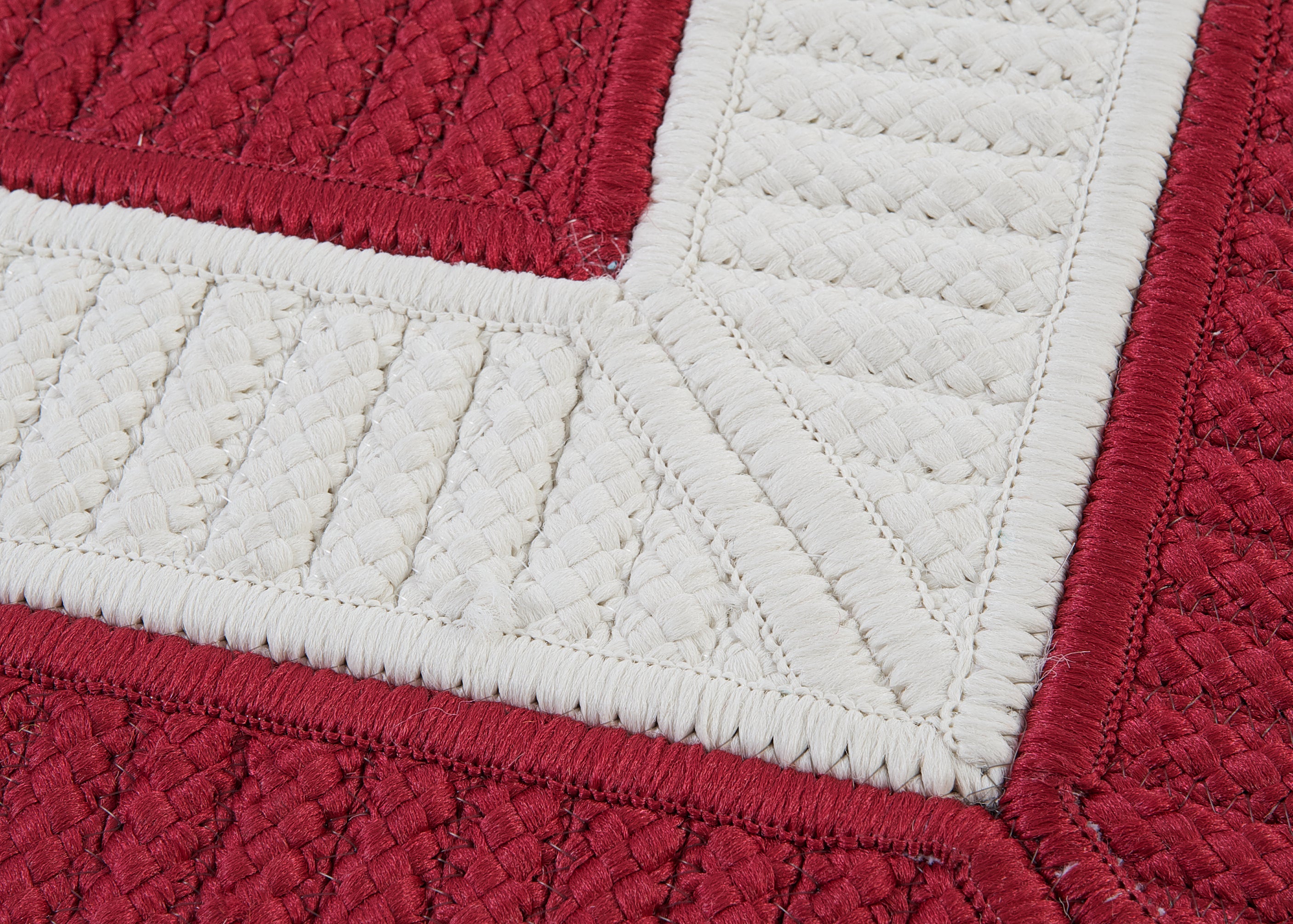 Colonial Mills Rope Walk CB97 Red Indoor/Outdoor Area Rug