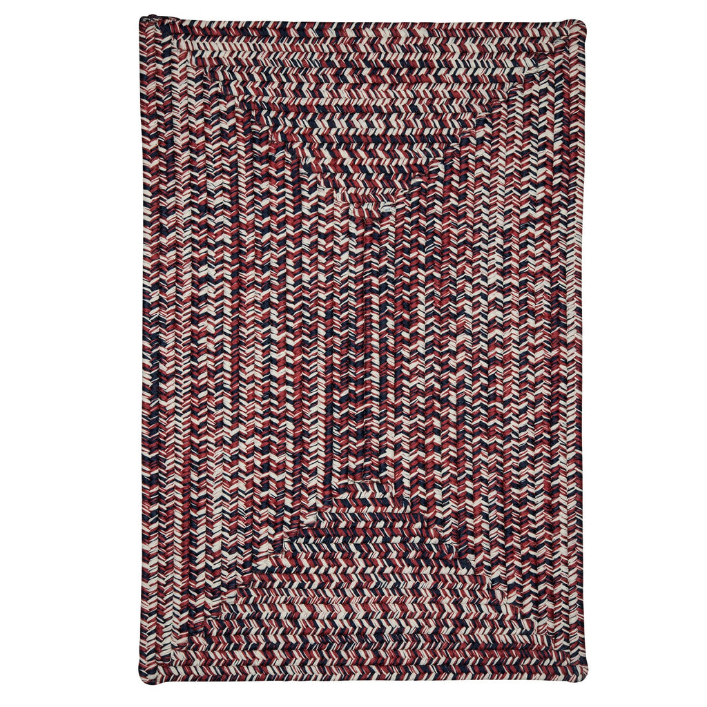 Colonial Mills Corsica CC29 Patriotic Indoor/Outdoor Area Rug