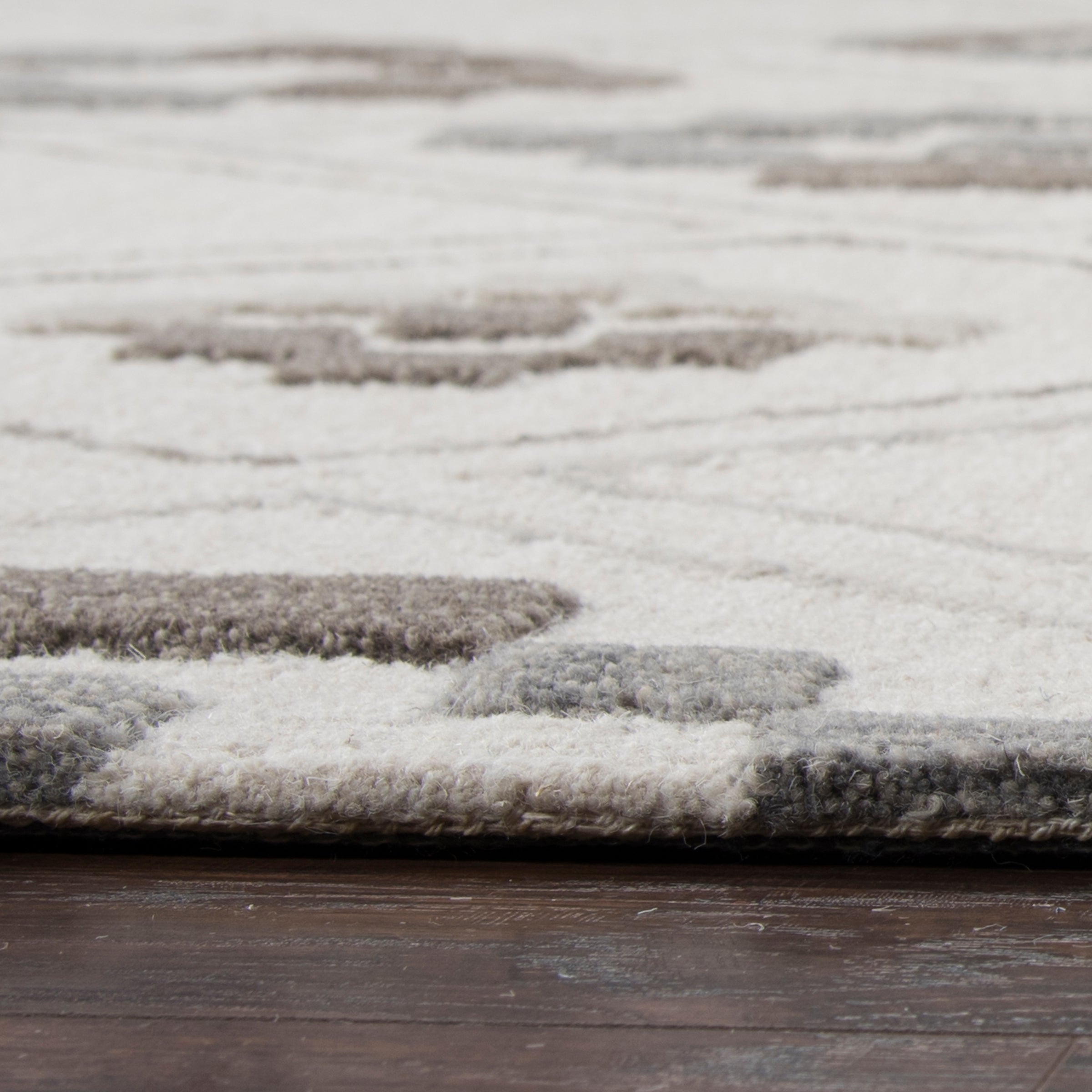 Rizzy Home Caterine CE678A Cream Geometric Area Rug