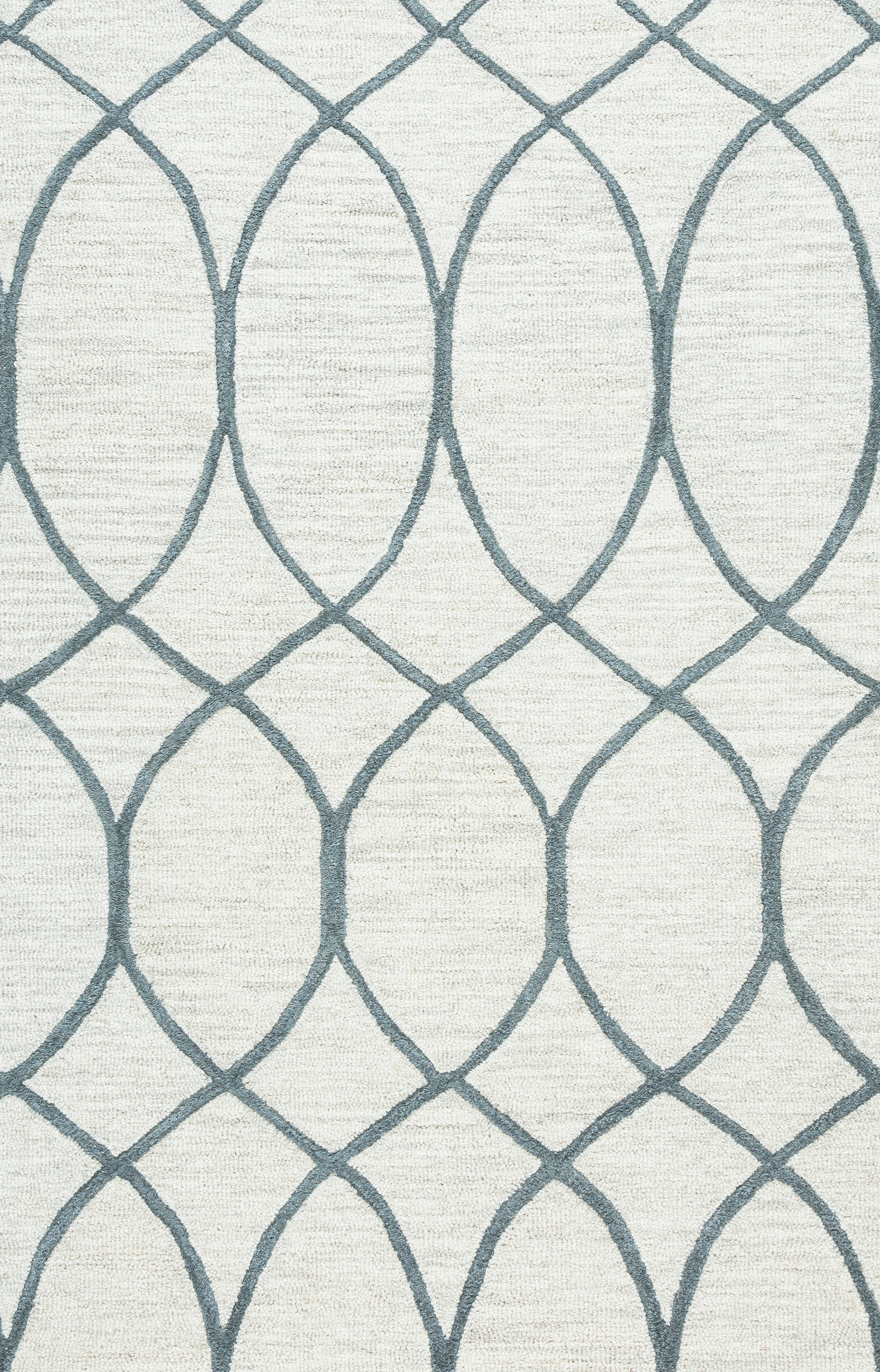 Rizzy Home Caterine CE9482 Khaki Trellis Area Rug