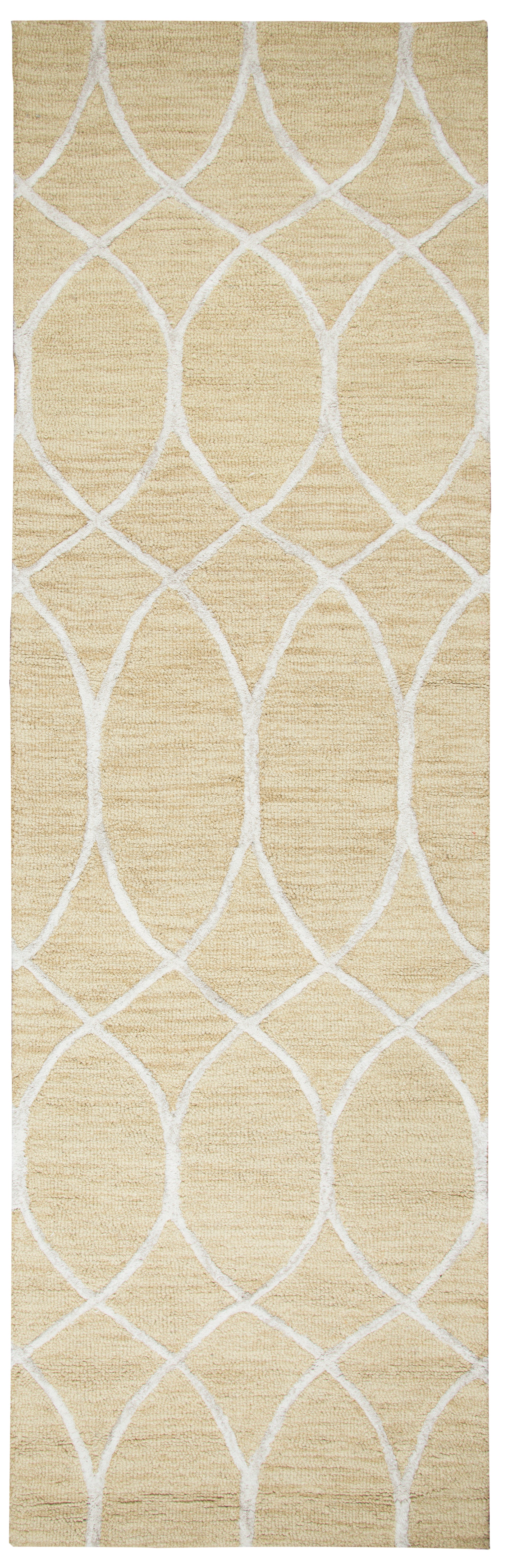 Rizzy Home Caterine CE9488 Beige Trellis Area Rug