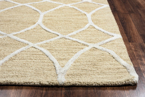 Rizzy Home Caterine CE9488 Beige Trellis Area Rug