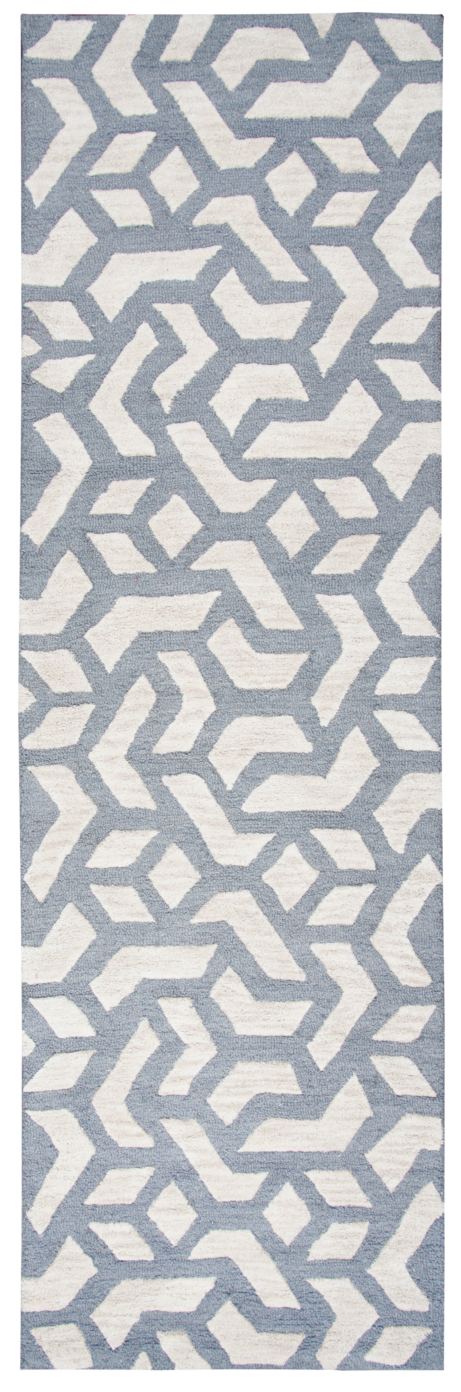 Rizzy Home Caterine CE9500 Off White Geometric Area Rug