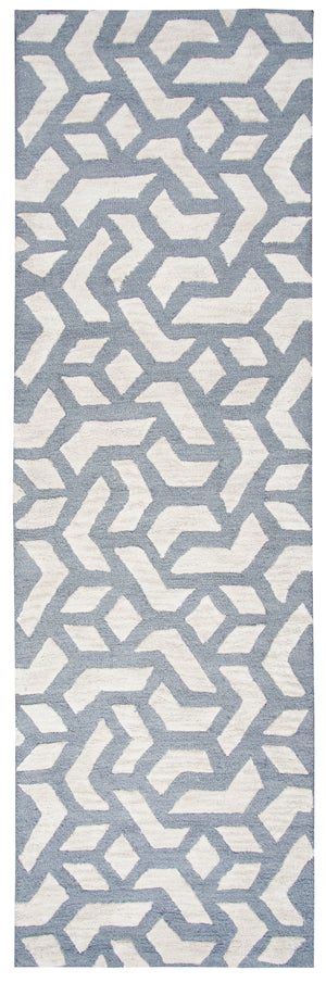 Rizzy Home Caterine CE9500 Off White Geometric Area Rug