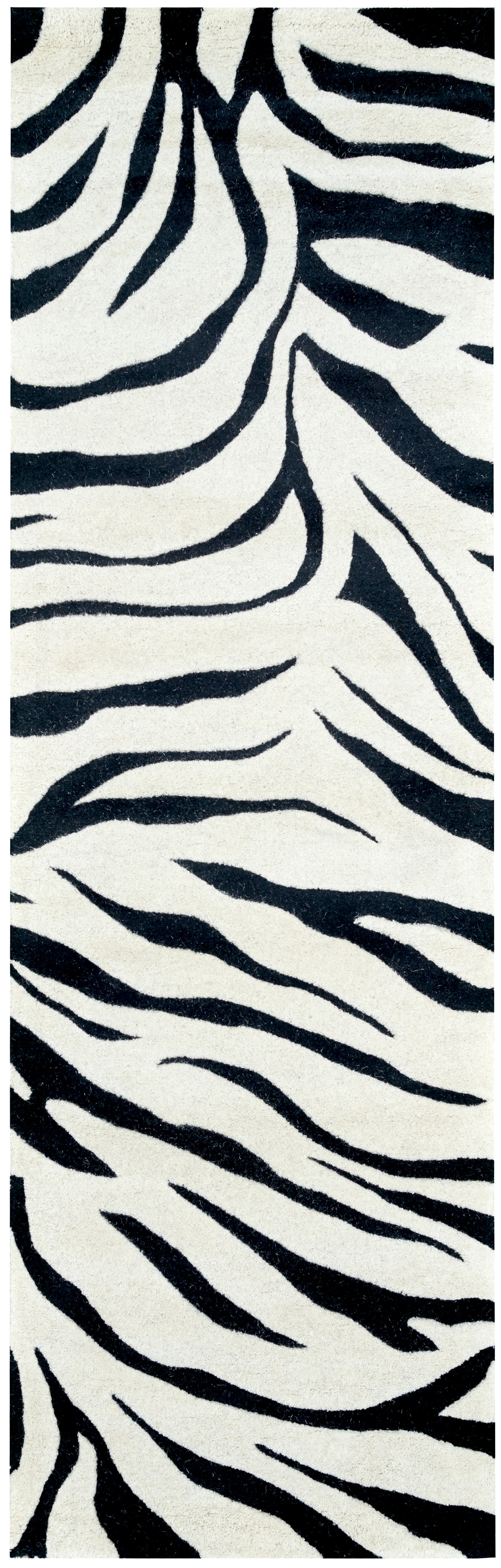 Rizzy Home Craft CF0783 Off White Animal Print Area Rug