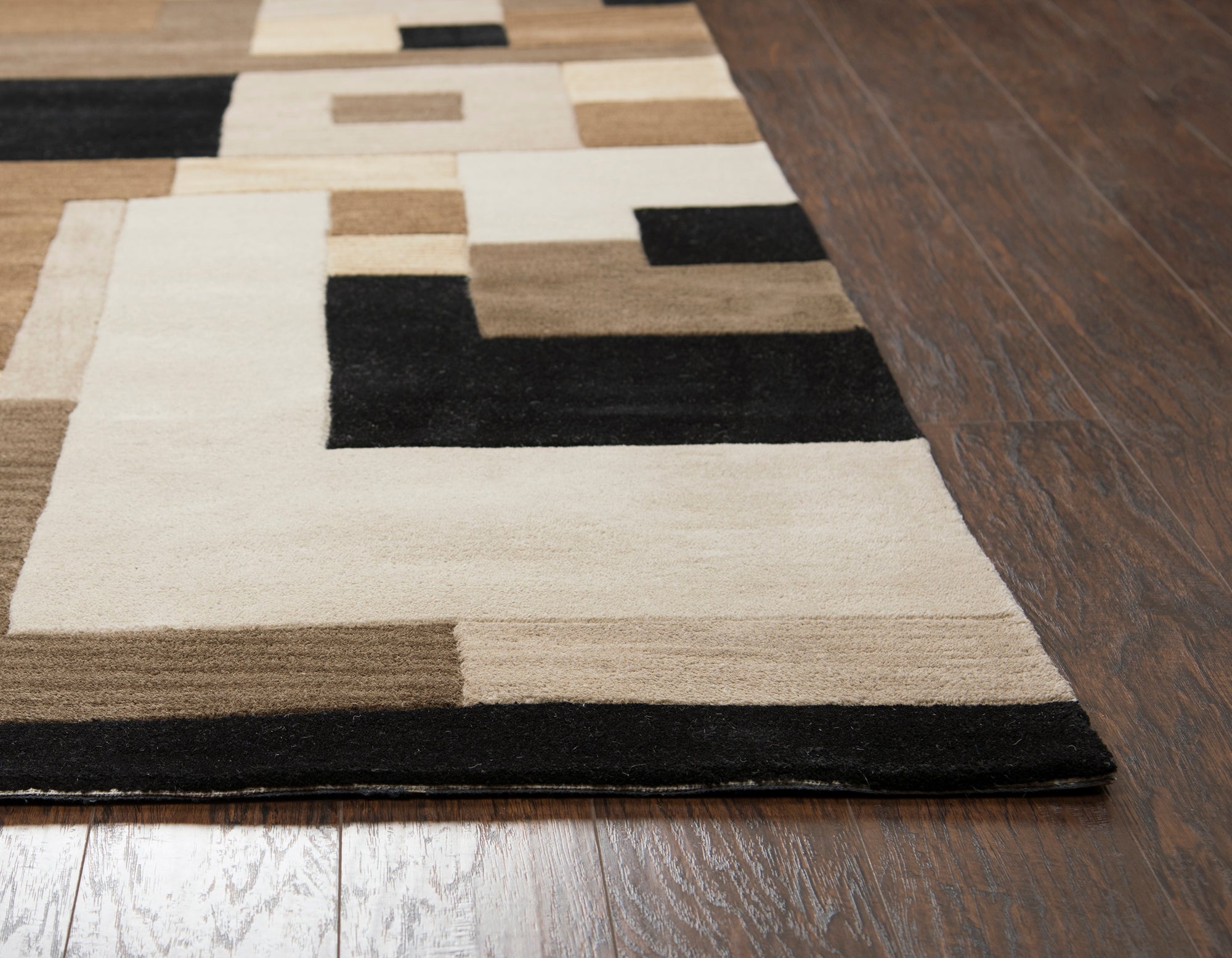 Rizzy Home Craft CF0786 Multi-Colored Block Area Rug