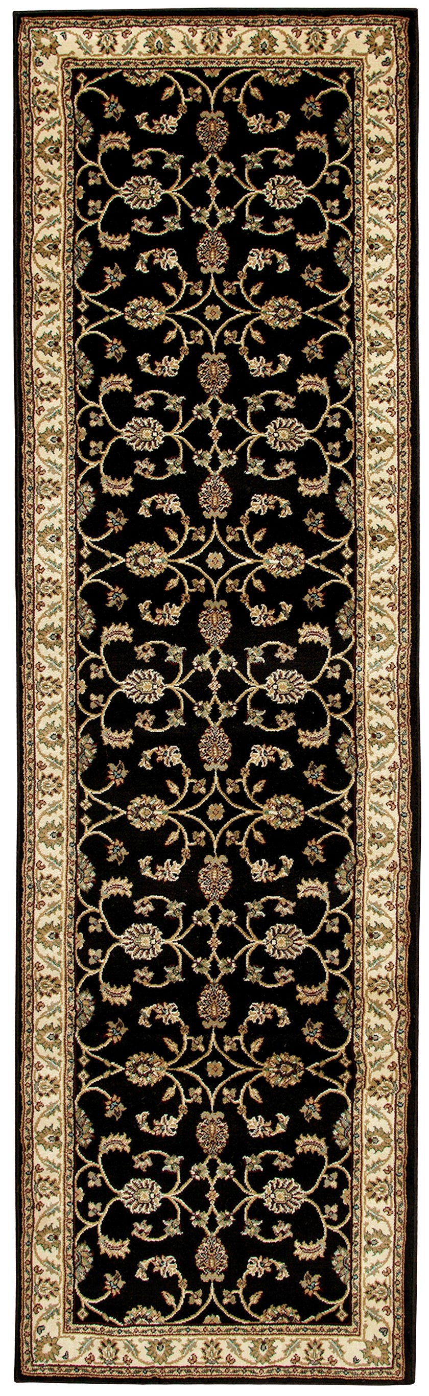 Rizzy Home Chateau CH4218 Black Border Area Rug