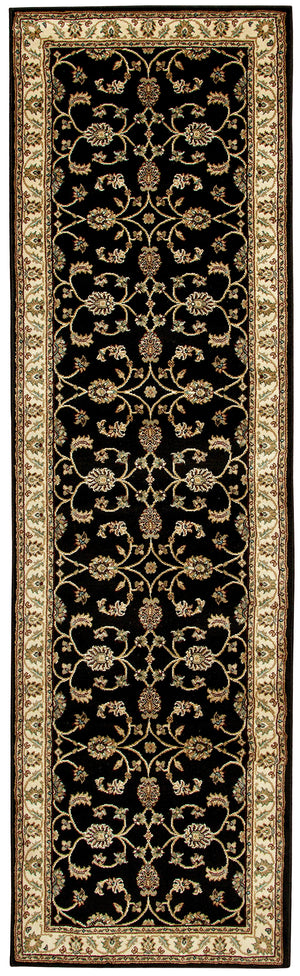 Rizzy Home Chateau CH4218 Black Border Area Rug