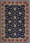 Rizzy Home Chateau CH4219 Black Border Area Rug
