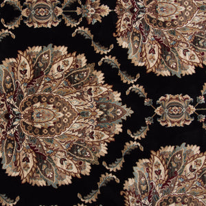 Rizzy Home Chateau CH4238 Black Ornamental Area Rug