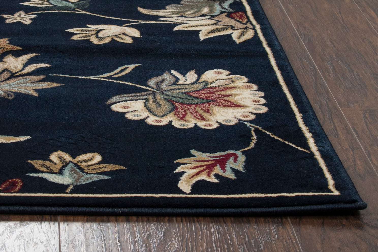 Rizzy Home Chateau CH4331 Black Floral Area Rug