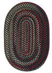 Colonial Mills Chestnut Knoll CK47 Black Satin Traditional Area Rug