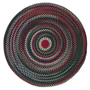 Colonial Mills Chestnut Knoll CK47 Black Satin Traditional Area Rug