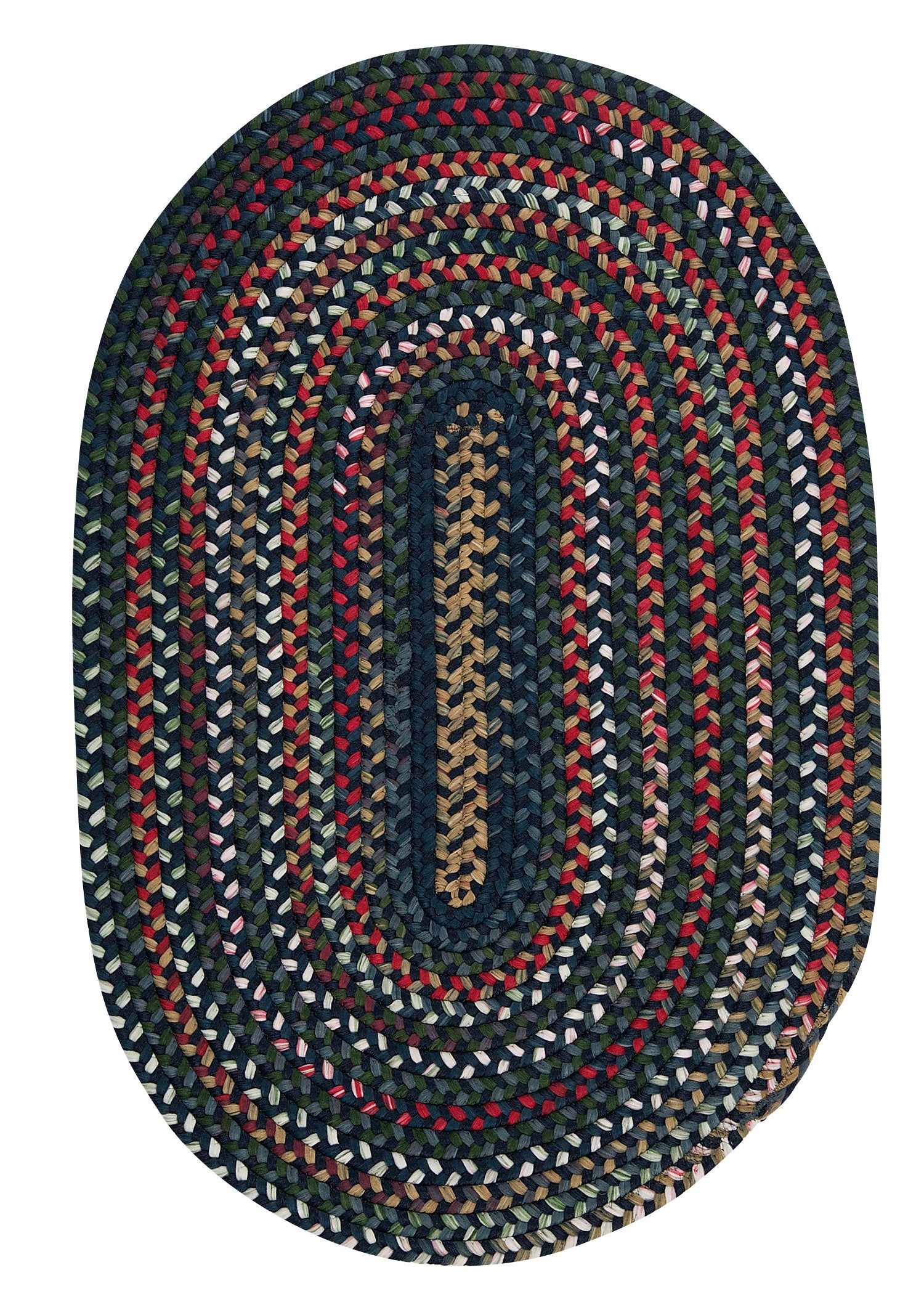 Colonial Mills Chestnut Knoll CK57 Baltic Blue Traditional Area Rug