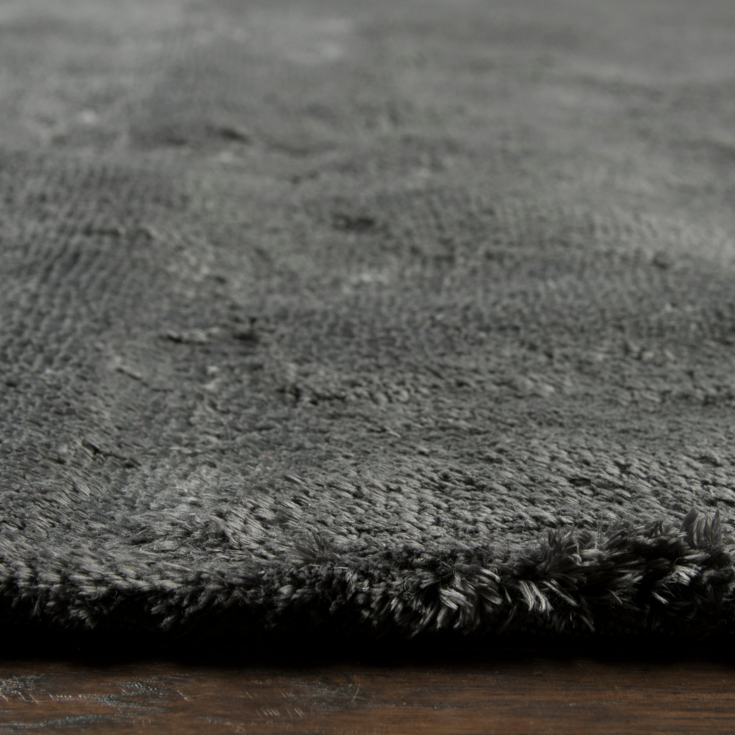 Rizzy Home Calgary CR690A Dark Gray Solid Area Rug