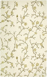 Rizzy Home Country CT1634 Ivory Floral Area Rug