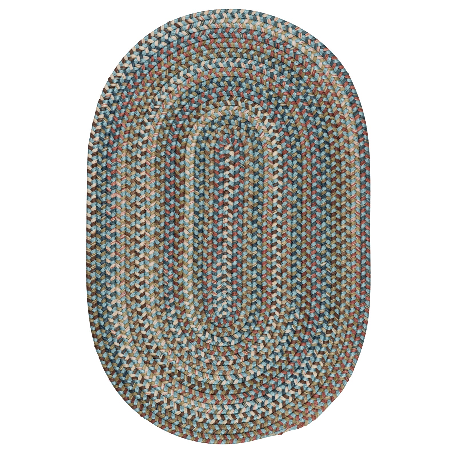 Colonial Mills Cedar Cove CV29 Light Blue Traditional Area Rug