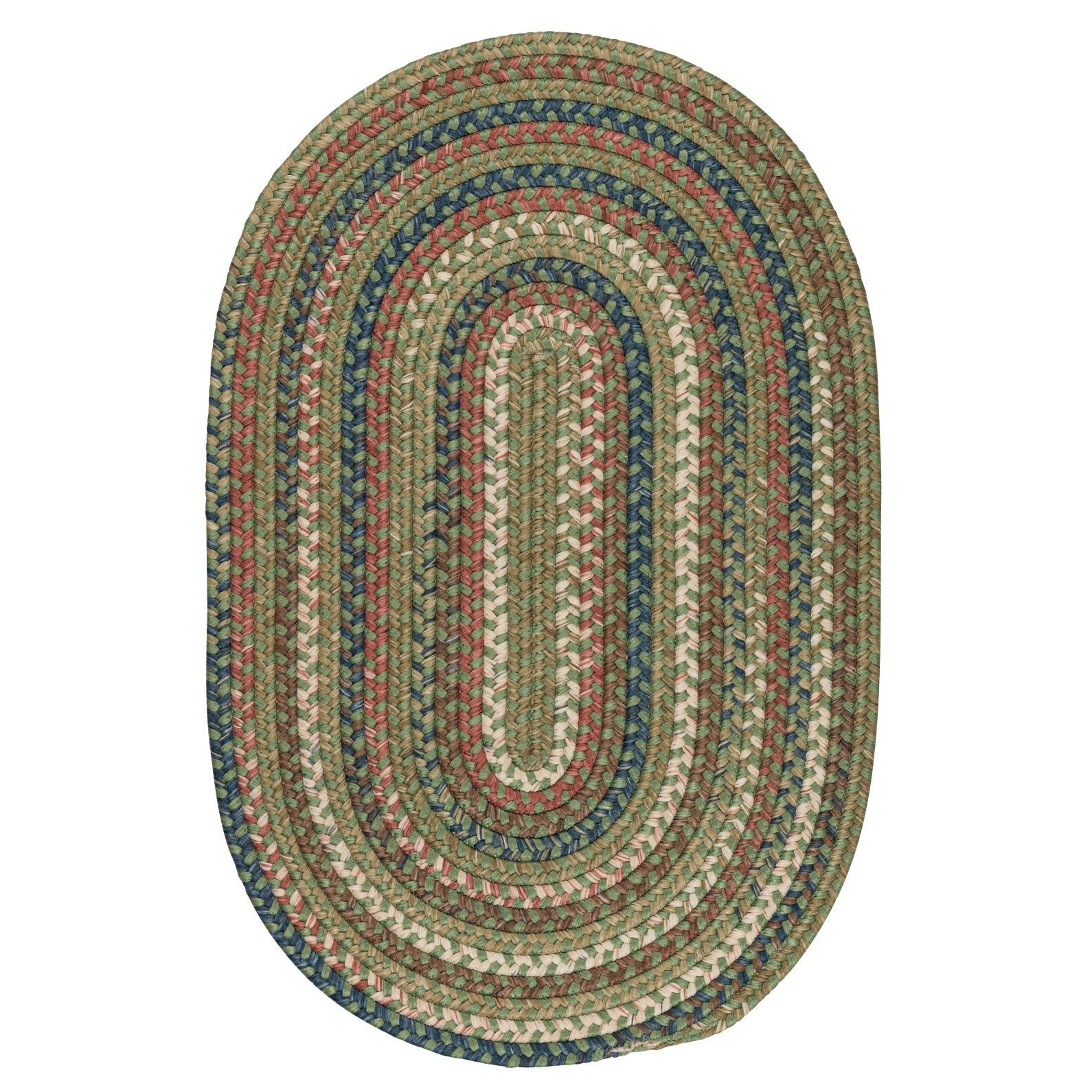 Colonial Mills Cedar Cove CV69 Olive Traditional Area Rug