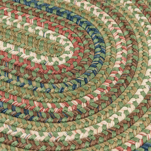 Colonial Mills Cedar Cove CV69 Olive Traditional Area Rug