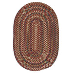 Colonial Mills Cedar Cove CV79 Rust Traditional Area Rug