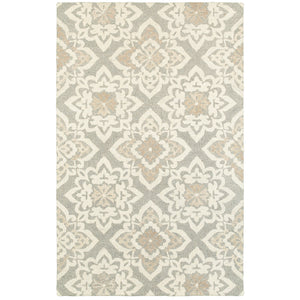 Oriental Weavers Craft Grey/Sand Geometric 93004 Area Rug