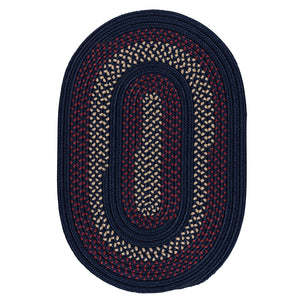 Colonial Mills Deerfield DF51 Midnight Blue Traditional Area Rug