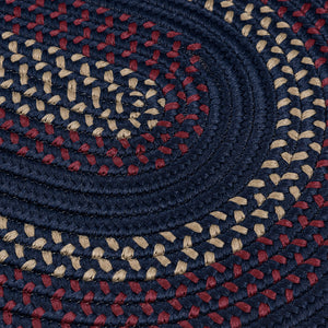 Colonial Mills Deerfield DF51 Midnight Blue Traditional Area Rug