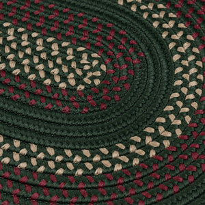 Colonial Mills Deerfield DF61 Hunter Green Traditional Area Rug