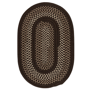 Colonial Mills Deerfield DF71 Seal Brown Traditional Area Rug