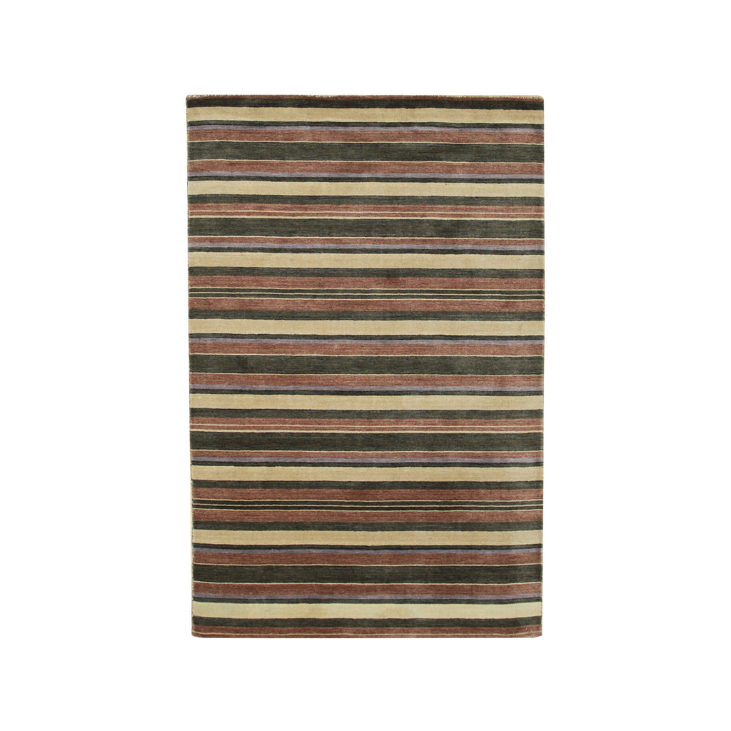 EORC Multicolored Handmade Wool Lori Toni Rug