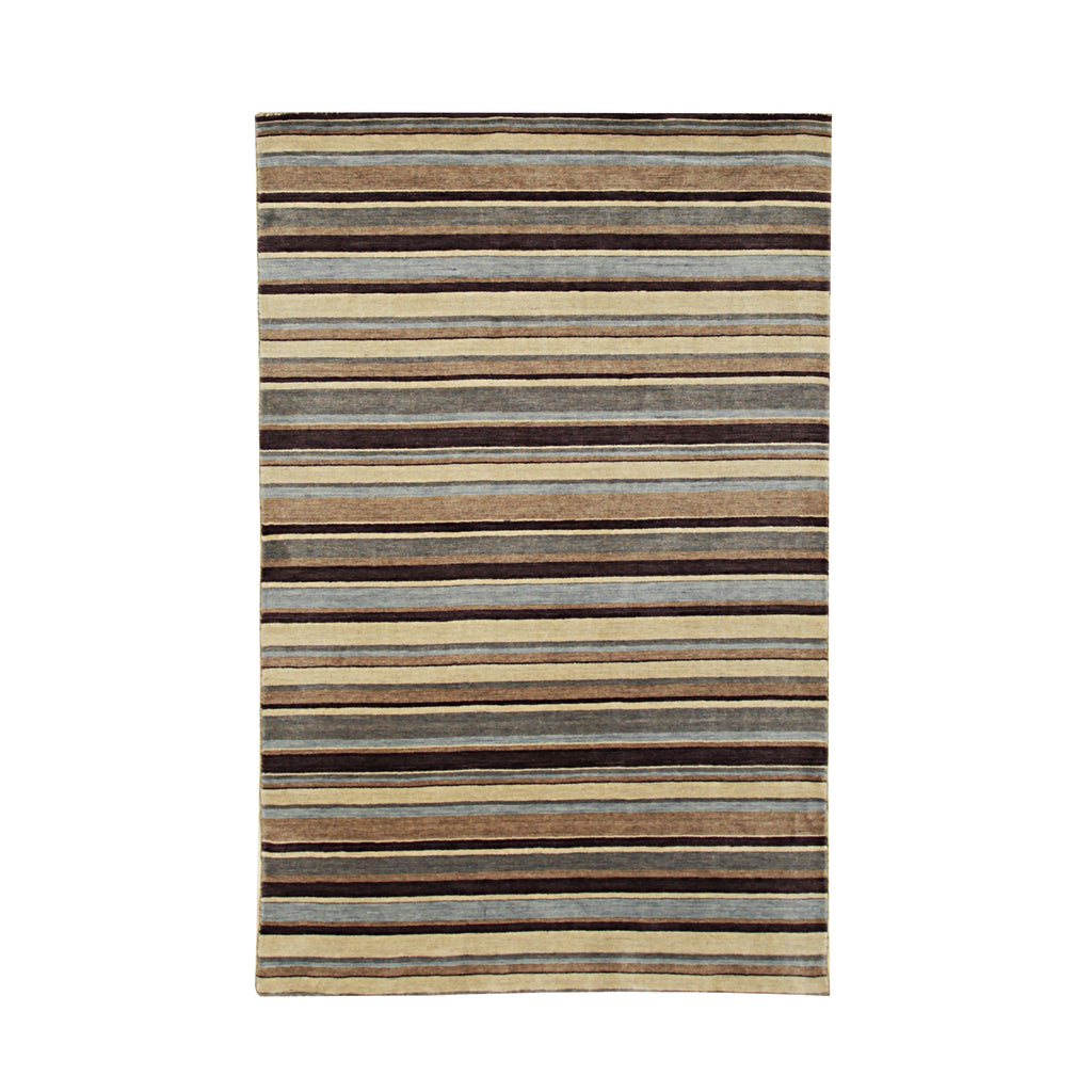 EORC Multicolored Handmade Wool Lori Toni Rug