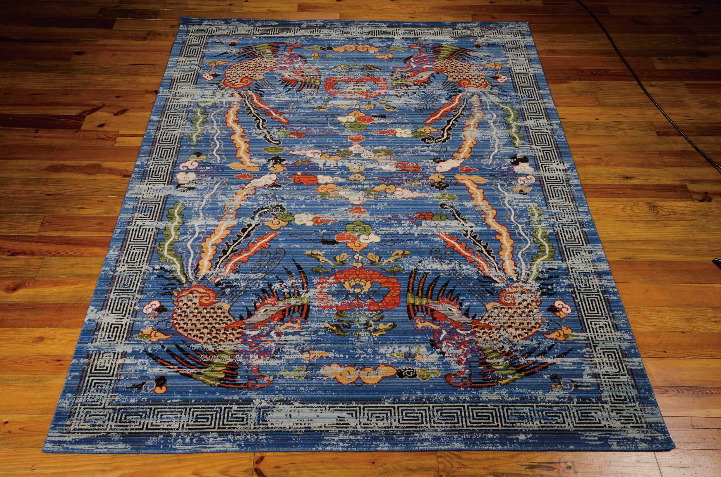 Barclay Butera Dynasty Imperial Midnight Area Rug by Nourison