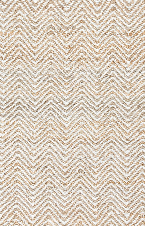 Rizzy Home Ellington EG9035 Natual Chevron Area Rug